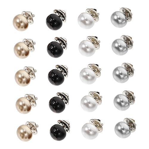 Gatuida 20Stücke DIY Kleiderknopf Stifte Bunte Metallperlen Broschen für Damen Vielseitige Sicherheitsnadeln zur Dekoration von Kleidung Vermeidung von Blicken Gatuida 20Stücke DIY Kleiderknopf Stifte Bunte Metallperlen Broschen für Damen Vielseitige Sicherheitsnadeln zur Dekoration von Kleidung Vermeidung von Blicken von Gatuida