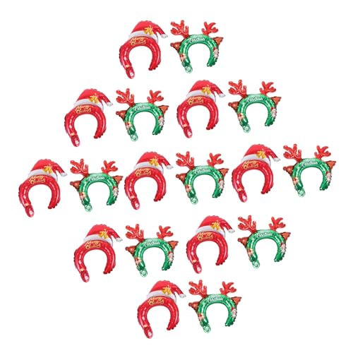 Gatuida 20st Weihnachtsballon-stirnband Neuartige Stirnbänder Haarbänder Im Cartoon-design Weihnachtshaarreifen Ballons Mit Zootieren Ballons Für Ballontiere Neon Aluminiumfolie Gatuida 20st Weihnachtsballon-stirnband Neuartige Stirnbänder Haarbänder Im Cartoon-design Weihnachtshaarreifen Ballons Mit Zootieren Ballons Für Ballontiere Neon Aluminiumfolie von Gatuida