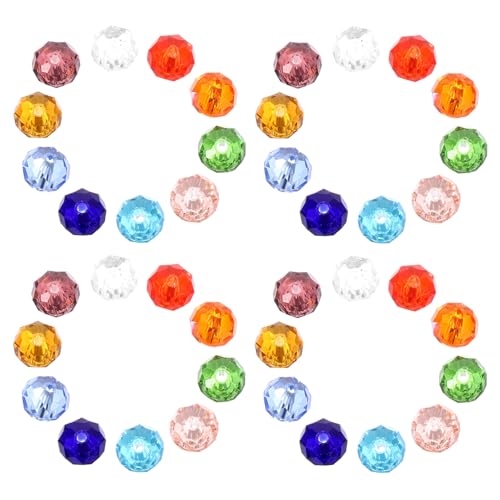 Gatuida 210Stücke Glasperlen Abstandsperlen für DIY Schmuckherstellung Multifunktionale Bastelperlen für Armbänder und Kunsthandwerk Gatuida 210Stücke Glasperlen Abstandsperlen für DIY Schmuckherstellung Multifunktionale Bastelperlen für Armbänder und Kunsthandwerk von Gatuida
