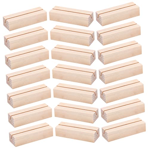 Gatuida 24 Stück Holz Tischkartenhalter Rustikale Kartenständer für Hochzeiten Feiern Events Robuste Holzständer für Menükarten Fotos Notizen Gatuida 24 Stück Holz Tischkartenhalter Rustikale Kartenständer für Hochzeiten Feiern Events Robuste Holzständer für Menükarten Fotos Notizen von Gatuida
