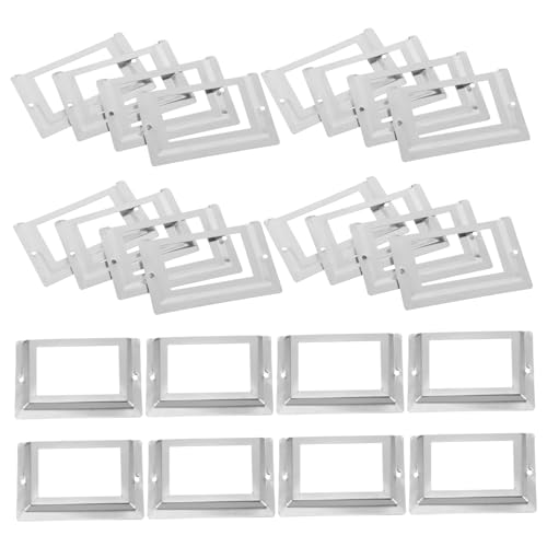 Gatuida 24 Stück Metall Etikettenhalter für Regale Dekorative Schachtelgriffe Einfache Installation Vielseitig Einsetzbar für Zuhause und Büro Langlebig Gatuida 24 Stück Metall Etikettenhalter für Regale Dekorative Schachtelgriffe Einfache Installation Vielseitig Einsetzbar für Zuhause und Büro Langlebig von Gatuida
