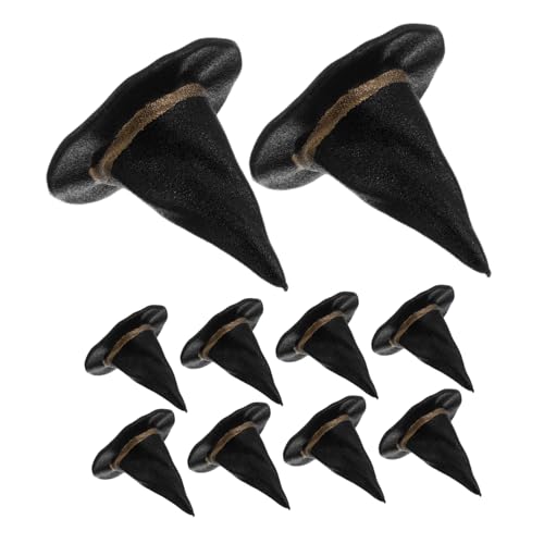 Gatuida 24 Stück Mini Hexenhüte Schwarz Miniatur Puppenhut für DIY Bastelprojekte Halloween Dekoration Flaschenaufsätze und Puppenhaus Zubehör Gatuida 24 Stück Mini Hexenhüte Schwarz Miniatur Puppenhut für DIY Bastelprojekte Halloween Dekoration Flaschenaufsätze und Puppenhaus Zubehör von Gatuida