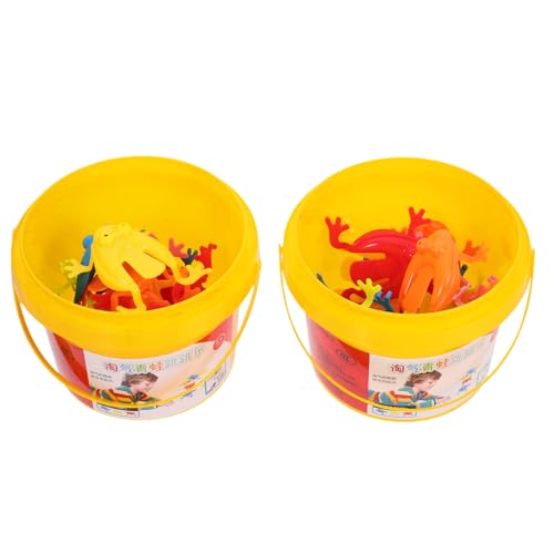Gatuida 24 Stück Teiliges Bunte Froschspielzeuge Springende Finger Presstiere Realistische Spielzeugfrösche für Partygeschenke Lernhilfen und Mitgebsel Gatuida 24 Stück Teiliges Bunte Froschspielzeuge Springende Finger Presstiere Realistische Spielzeugfrösche für Partygeschenke Lernhilfen und Mitgebsel von Gatuida