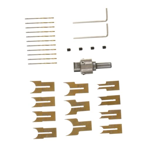 Gatuida 24 Stück Teiliges Holzbohrer Set für Buddha Perlen Präzise DIY Fräser von Einfach zu Bedienen für Ringe Halsketten und Armbänder Geeignet für Experten und Anfänger Gatuida 24 Stück Teiliges Holzbohrer Set für Buddha Perlen Präzise DIY Fräser von Einfach zu Bedienen für Ringe Halsketten und Armbänder Geeignet für Experten und Anfänger von Gatuida