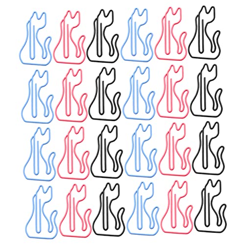 Gatuida 24 Stück Teiliges Katzen Büroklammer aus Metall Niedliche Cartoon Tierform Kreative Lesezeichen Clips für Büro Schule und Home Office Vielseitig und Dekorativ Zufällige Farbe Gatuida 24 Stück Teiliges Katzen Büroklammer aus Metall Niedliche Cartoon Tierform Kreative Lesezeichen Clips für Büro Schule und Home Office Vielseitig und Dekorativ Zufällige Farbe von Gatuida