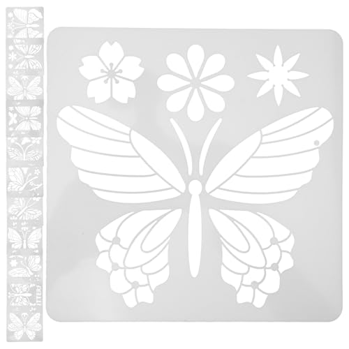 Gatuida 24 Stück Teiliges Schmetterlings Schablonen für Kreative DIY Dekoration Wiederverwendbare Malvorlagen für Kunstprojekte für Erwachsene für Scrapbooking und Heimdekoration Gatuida 24 Stück Teiliges Schmetterlings Schablonen für Kreative DIY Dekoration Wiederverwendbare Malvorlagen für Kunstprojekte für Erwachsene für Scrapbooking und Heimdekoration von Gatuida