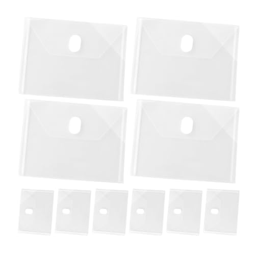 Gatuida 24 Stück Teiliges Wasserdichter Transparenter Dokumenten Organizer mit für Belege und Reisen für Büro und Unterwegs von Gatuida