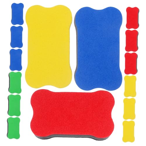Gatuida 24 Stück Teiliges Whiteboard Radiergummi mit Magnetischem Eva schwamm Weicher Reinigung für Whiteboards Blackboards und Kratzfrei Wiederverwendbar für Büro Schule und Zuhause von Gatuida