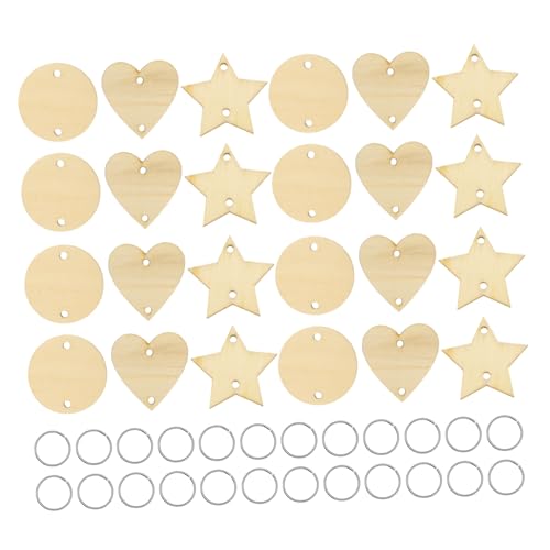 Gatuida 240 Stück Teiliges Mini Holzanhänger Set mit Löchern und Metallringen Holzscheiben in Stern Kreis und Herzform für Geburtstagskarten DIY Bastelideen und Geschenkanhänger Gatuida 240 Stück Teiliges Mini Holzanhänger Set mit Löchern und Metallringen Holzscheiben in Stern Kreis und Herzform für Geburtstagskarten DIY Bastelideen und Geschenkanhänger von Gatuida