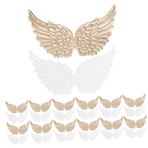 Gatuida 24Stücke Engelsflügel Deko Goldene und Weiße Bastelflügel für Hochzeiten Partys DIY Projekte Kleidungsdekor und Feenkostümzubehör Gatuida 24Stücke Engelsflügel Deko Goldene und Weiße Bastelflügel für Hochzeiten Partys DIY Projekte Kleidungsdekor und Feenkostümzubehör von Gatuida