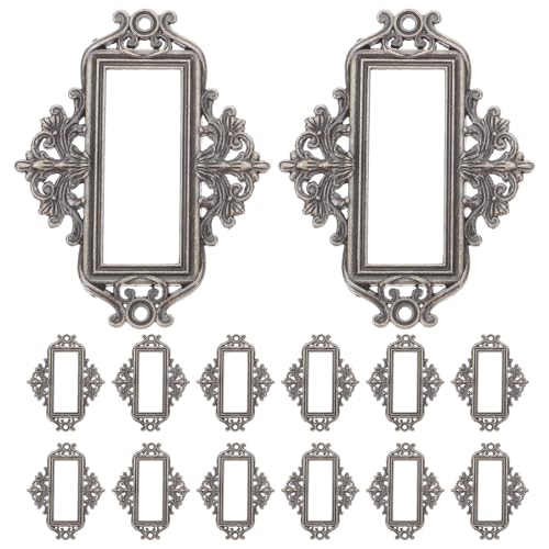 Gatuida 24er Set Retro Metall-Etikettenhalter – Vintage Beschriftungsrahmen mit Kartenschlitz für Regal, Aktenordner, Büro, Bibliothek, Schublade und Schrank Gatuida 24er Set Retro Metall-Etikettenhalter – Vintage Beschriftungsrahmen mit Kartenschlitz für Regal, Aktenordner, Büro, Bibliothek, Schublade und Schrank von Gatuida