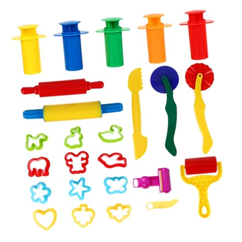 Gatuida 25 Stück Teiliges Knetwerkzeug Set für Buntes Plastilin Zubehör Sicheres DIY Modelliermasse Kit Kreative Tonwerkzeuge für Jungen und Mädchen Pädagogisches und Knetzubehör Gatuida 25 Stück Teiliges Knetwerkzeug Set für Buntes Plastilin Zubehör Sicheres DIY Modelliermasse Kit Kreative Tonwerkzeuge für Jungen und Mädchen Pädagogisches und Knetzubehör von Gatuida