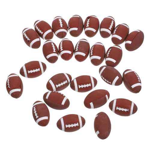 Gatuida 25 Stück Teiliges Rugby Radiergummis Kreative und Zarte Schul radierer in Fußballform Lustige Schreibwaren für Schüler Belohnung und Praktisches Zubehör Gatuida 25 Stück Teiliges Rugby Radiergummis Kreative und Zarte Schul radierer in Fußballform Lustige Schreibwaren für Schüler Belohnung und Praktisches Zubehör von Gatuida
