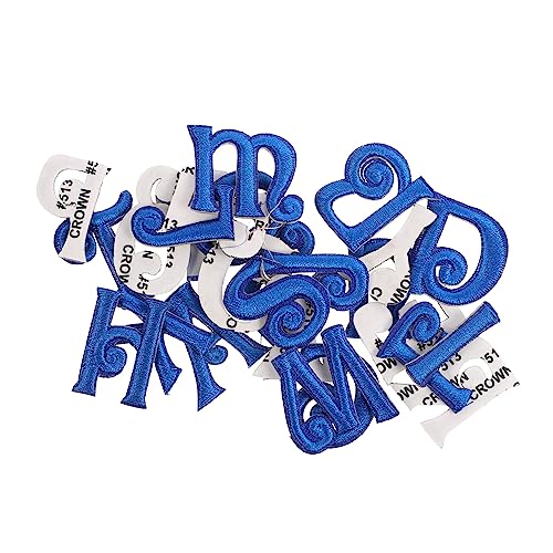 Gatuida 26 Stück Teiliges Blaue Buchstaben Aufnäher zum Aufbügeln und Annähen Gestickte Applikationen für Kleidung Taschen Hüte Schuhe Vielseitige DIY Textil Deko und Reparatur Gatuida 26 Stück Teiliges Blaue Buchstaben Aufnäher zum Aufbügeln und Annähen Gestickte Applikationen für Kleidung Taschen Hüte Schuhe Vielseitige DIY Textil Deko und Reparatur von Gatuida