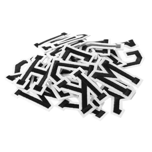 Gatuida 26 Stück Teiliges Buchstaben Aufbügel patches Selbstklebend Bestickte DIY Textil Applikationen Strapazierfähige Reparatur Dekorationsaufnäher für Kleidung Taschen Hüte und Schuhe Gatuida 26 Stück Teiliges Buchstaben Aufbügel patches Selbstklebend Bestickte DIY Textil Applikationen Strapazierfähige Reparatur Dekorationsaufnäher für Kleidung Taschen Hüte und Schuhe von Gatuida