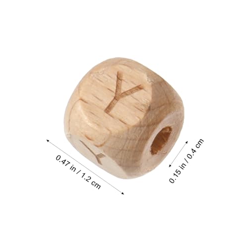 Gatuida 260 Stk. Buchstabenperlen aus Buche Holzwürfeln Buchstaben Natürliche Kleine Holzperlen in Bulk für Schmuckherstellung Armbänder und Diy Bastelprojekte Gatuida 260 Stk. Buchstabenperlen aus Buche Holzwürfeln Buchstaben Natürliche Kleine Holzperlen in Bulk für Schmuckherstellung Armbänder und Diy Bastelprojekte von Gatuida