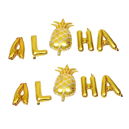 Gatuida 2Sätze Aloha Ballons Aus Aluminiumfolie Hawaii Party Für Geburtstagsfeiern Und Sommerveranstaltungen Gatuida 2Sätze Aloha Ballons Aus Aluminiumfolie Hawaii Party Für Geburtstagsfeiern Und Sommerveranstaltungen von Gatuida
