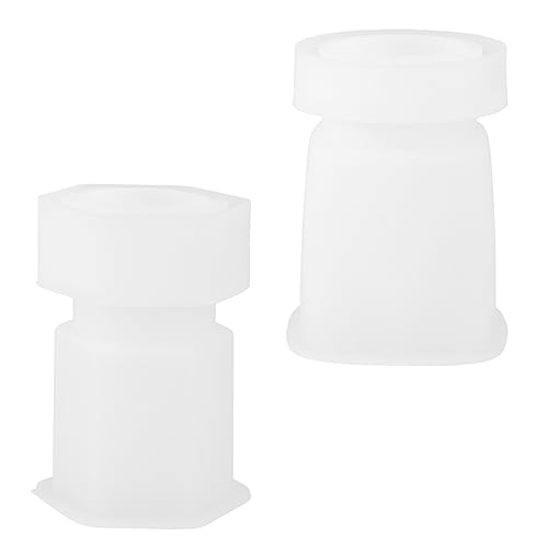 Gatuida 2Sätze DIY Silikonform für Vorratsglas mit Hochwertige Epoxidharz Gießform und Wiederverwendbar für Handwerksprojekte und Schmuckherstellung von Gatuida