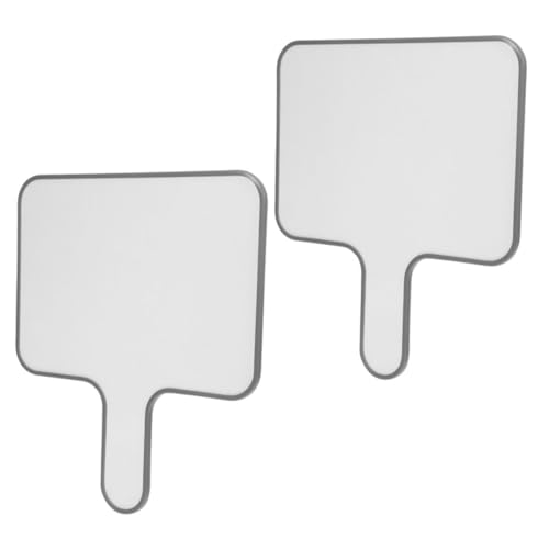 Gatuida 2Stücke Handheld Whiteboard Tragbares Abwischbares Antwortpaddel für Spiele und Unterricht Doppelseitiges Schreibbrett aus Interaktive Aktivitäten Gatuida 2Stücke Handheld Whiteboard Tragbares Abwischbares Antwortpaddel für Spiele und Unterricht Doppelseitiges Schreibbrett aus Interaktive Aktivitäten von Gatuida