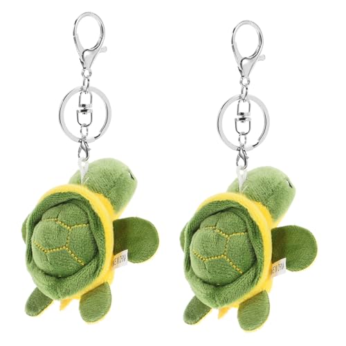 Gatuida 2Stücke Plüsch Schildkröte Schlüsselanhänger Niedliche Schlüsselringdeko Weiche Stofftier Anhänger Für Taschen Geschenkidee Für Partys Silberne Metallkette Gatuida 2Stücke Plüsch Schildkröte Schlüsselanhänger Niedliche Schlüsselringdeko Weiche Stofftier Anhänger Für Taschen Geschenkidee Für Partys Silberne Metallkette von Gatuida