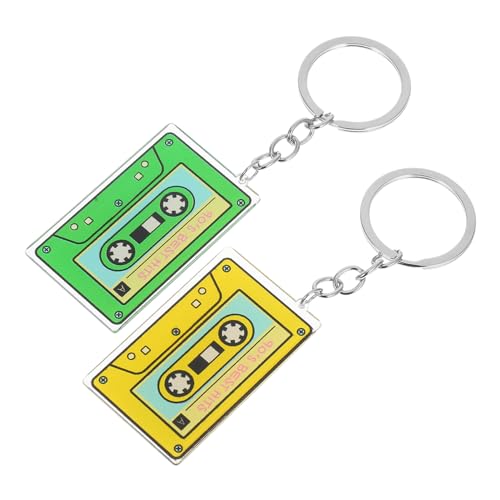 Gatuida 2Stücke Vintage Mini Schlüsselanhänger Retro Jahre Accessoires Für Damen Anhänger Für Handtaschen Und Rucksäcke Farbenfroh Gatuida 2Stücke Vintage Mini Schlüsselanhänger Retro Jahre Accessoires Für Damen Anhänger Für Handtaschen Und Rucksäcke Farbenfroh von Gatuida