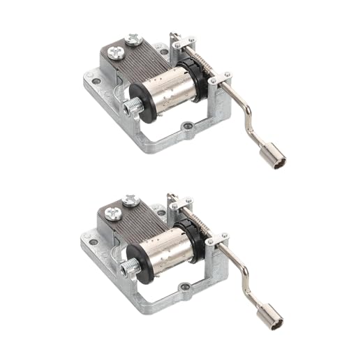 Gatuida 2stücke Spieluhr Mit Handkurbelmechanismus -metallmechanismus Für DIY-projekte Inklusive Aufziehschlüssel Und Melodienbox Geeignet Für Bastelprojekte Und Geschenkideen Gatuida 2stücke Spieluhr Mit Handkurbelmechanismus -metallmechanismus Für DIY-projekte Inklusive Aufziehschlüssel Und Melodienbox Geeignet Für Bastelprojekte Und Geschenkideen von Gatuida