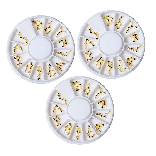 Gatuida 3 Boxen Zodiac Nail Charms Boxen Nageldekorationen mit Strasssteinen Metalllegierung Nail Art Schmuck für Diy Nägel und Handyhüllen Nailart Accessoires Gatuida 3 Boxen Zodiac Nail Charms Boxen Nageldekorationen mit Strasssteinen Metalllegierung Nail Art Schmuck für Diy Nägel und Handyhüllen Nailart Accessoires von Gatuida