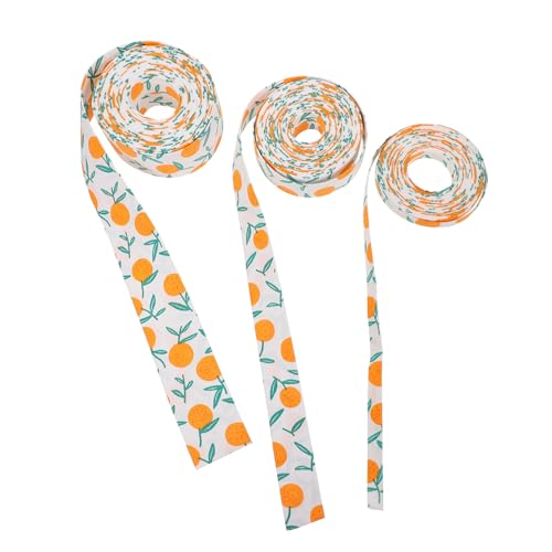 Gatuida 3 Rollen DIY Geschenkband mit Fruchtprägung Doppelseitiges Geschenkband pro Vielseitig für Geschenkverpackung Basteln Partydekoration Hautfreundliches Material Gatuida 3 Rollen DIY Geschenkband mit Fruchtprägung Doppelseitiges Geschenkband pro Vielseitig für Geschenkverpackung Basteln Partydekoration Hautfreundliches Material von Gatuida