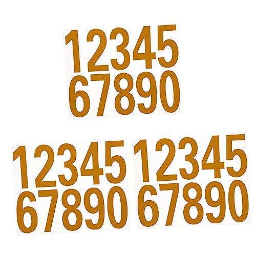 Gatuida 3 Sätze Digitale Reflektierende Aufkleber Adresse Für Postfach Außen Hausnummern Für Briefkasten Hausnummernaufkleber Für Fenster Reflektoren Klein Farbig Vinyl Das Haustier Yellow Gatuida 3 Sätze Digitale Reflektierende Aufkleber Adresse Für Postfach Außen Hausnummern Für Briefkasten Hausnummernaufkleber Für Fenster Reflektoren Klein Farbig Vinyl Das Haustier Yellow von Gatuida