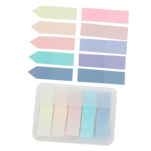 Gatuida 3 Sätze Haftnotizen Pastellfarben Multifunktionale Sticky Tabs für Büro und Zuhause für Seitenmarkierungen und Lesematerialien von Gatuida