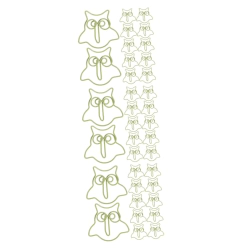 Gatuida 3 Sätze Katzenkopf Büroklammern Lustige Niedliche Tier Papierclips Dekorative Büroklammern Für Schule Büro Und Zuhause Vielseitige Owl Bookmarks Kreative Schreibwaren 50 Stück * 3 von Gatuida