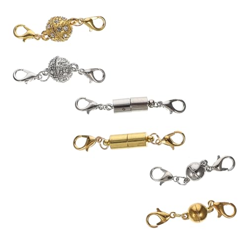 Gatuida 3 Sätze Magnetischer Kettenverschluss Kugelförmige Schmuckverschlüsse Langlebiger Magnetverschluss Für Halsketten Armbänder Diy Schmuckherstellung Einfach Zu Verbinden 6 Paare * 3 Gatuida 3 Sätze Magnetischer Kettenverschluss Kugelförmige Schmuckverschlüsse Langlebiger Magnetverschluss Für Halsketten Armbänder Diy Schmuckherstellung Einfach Zu Verbinden 6 Paare * 3 von Gatuida
