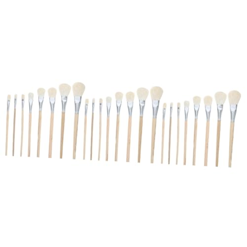 Gatuida 3 Sätze Teiliges Keramik Pinsel Für Malerei Wasserfarben Und Ölmalerei Praktische Pinsel Für Details Und Vielseitige Anwendung Für Aquarell Und Töpferkunst 8 Stück * 3 von Gatuida