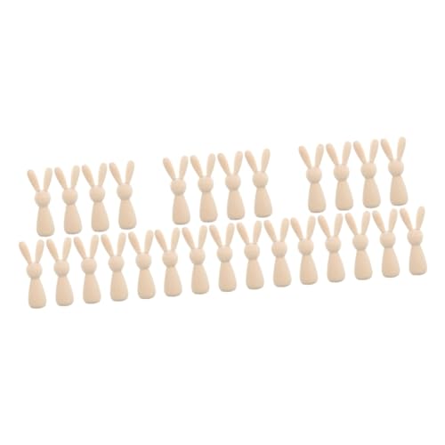 Gatuida 3 Sätze Unvollendete Holz Peg Puppen Diy Malbare Holzfiguren Für Bastelarbeiten Und Dekoration Für Kreative Projekte Und Feiertagsgestaltungen 10 Stück * 3 Gatuida 3 Sätze Unvollendete Holz Peg Puppen Diy Malbare Holzfiguren Für Bastelarbeiten Und Dekoration Für Kreative Projekte Und Feiertagsgestaltungen 10 Stück * 3 von Gatuida
