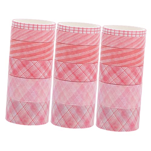 Gatuida 3 Sätze Washi Tape Set im Einfachen Stil Dekorative Klebebänder für Scrapbooking Tagebuch und Diy Projekte Vielseitiges Abziehbares und Spurenfreies Klebeband für Kreative von Gatuida