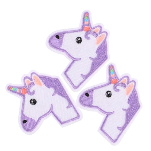 Gatuida 3 Stück Einhorn Stoff Aufnäher zum Aufbügeln Langlebige DIY Patches für Kleidung Taschen Bücher Niedliche Einhorn Stickerei Dekorative Reparatur Flicken für Textilien Geeignet Gatuida 3 Stück Einhorn Stoff Aufnäher zum Aufbügeln Langlebige DIY Patches für Kleidung Taschen Bücher Niedliche Einhorn Stickerei Dekorative Reparatur Flicken für Textilien Geeignet von Gatuida