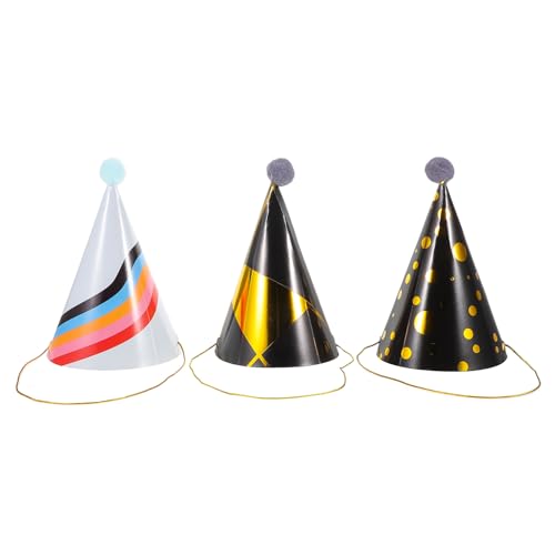 Gatuida 3 Stück Geburtstagshut Mit Goldprägung Kappe Silvesterparty Liefert Hüte 1/2 Geburtstagsmütze Frohes Neues Jahr Partyhüte Geburtstagsmützen Für Erwachsene Mini-partyhut Papier Gatuida 3 Stück Geburtstagshut Mit Goldprägung Kappe Silvesterparty Liefert Hüte 1/2 Geburtstagsmütze Frohes Neues Jahr Partyhüte Geburtstagsmützen Für Erwachsene Mini-partyhut Papier von Gatuida