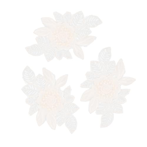 Gatuida 3 Stück Spitzen patches zum Aufnähen und Aufbügeln Dekorative DIY Kleidungsapplikationen für Kleider Röcke Taschen Vielseitige Textilflicken Langlebige und Hautfreundliche Gatuida 3 Stück Spitzen patches zum Aufnähen und Aufbügeln Dekorative DIY Kleidungsapplikationen für Kleider Röcke Taschen Vielseitige Textilflicken Langlebige und Hautfreundliche von Gatuida