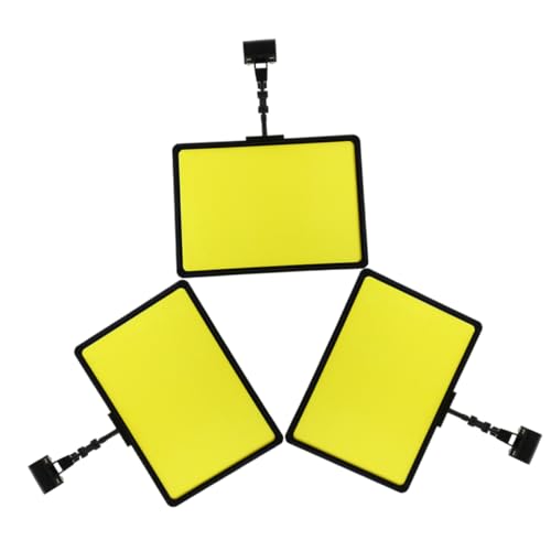 Gatuida 3 Stück Teiliges Preisschildhalter aus Robustem mit Clip für Supermärkte und Einzelhandel Wiederverwendbar Einfaches Design für Warenpräsentation von Gatuida