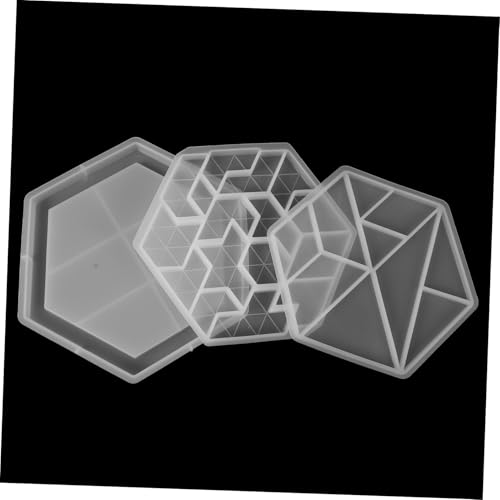 Gatuida 3 Stück Teiliges Silikon Epoxidharz Gießformen Sechseck Puzzle Moulds für Wanddekoration Langlebig Bpa frei Leicht zu Reinigen DIY Basteln für Kreative Wohnaccessoires Gatuida 3 Stück Teiliges Silikon Epoxidharz Gießformen Sechseck Puzzle Moulds für Wanddekoration Langlebig Bpa frei Leicht zu Reinigen DIY Basteln für Kreative Wohnaccessoires von Gatuida