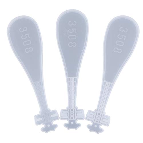 Gatuida 3 Stück Teiliges Silikonformen für Lesezeichen DIY Epoxidharz Gießform für Kreative Handwerksprojekte Flexibel und Transparent für Designs und Gatuida 3 Stück Teiliges Silikonformen für Lesezeichen DIY Epoxidharz Gießform für Kreative Handwerksprojekte Flexibel und Transparent für Designs und von Gatuida