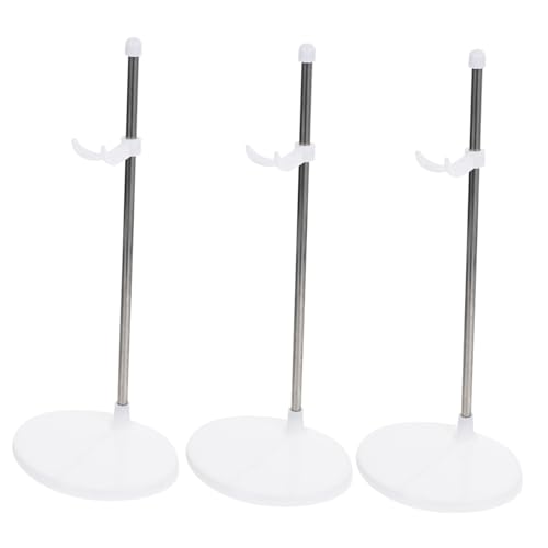 Gatuida 3 Stück Verstellbare Puppenständer Kunststoff Doll Support Stand mit Rutschfestem Sockel für Verschiedene Puppengrößen Installieren zur Puppenpräsentation und Raumordnung Gatuida 3 Stück Verstellbare Puppenständer Kunststoff Doll Support Stand mit Rutschfestem Sockel für Verschiedene Puppengrößen Installieren zur Puppenpräsentation und Raumordnung von Gatuida