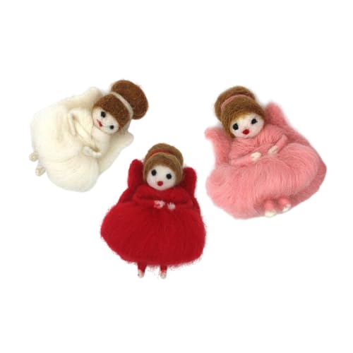 Gatuida 3 Stück Wollfilz Engel Mädchen Schlüsselanhänger Teiliges Niedlichen Tanzenden Elfenfiguren Handgemachtes Dekorationsspielzeug Vielseitiges Ornament für Schlüssel und Gatuida 3 Stück Wollfilz Engel Mädchen Schlüsselanhänger Teiliges Niedlichen Tanzenden Elfenfiguren Handgemachtes Dekorationsspielzeug Vielseitiges Ornament für Schlüssel und von Gatuida