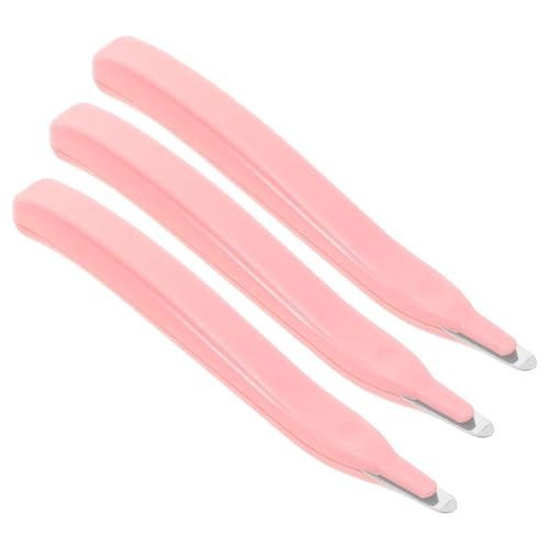Gatuida 3-teiliges Klammerentferner-Set: Klammerentferner-Abzieher – Stift zum Entfernen von Nägeln – Heftklammerheber für schwere Zwecke, Weihnachtswerkzeug, Büro, Schule, Pink von Gatuida