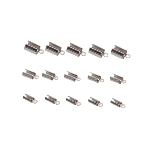 Gatuida 30 Stück 30 teiliges Schmuckverbinder Edelstahl Runde DIY Verschlüsse für Halsketten und Armbänder langlebig und glänzend für Schmuckherstellung Gatuida 30 Stück 30 teiliges Schmuckverbinder Edelstahl Runde DIY Verschlüsse für Halsketten und Armbänder langlebig und glänzend für Schmuckherstellung von Gatuida