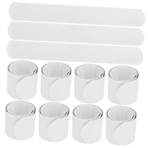 Gatuida 30 Stück DIY Graffiti Slap Armbänder Weiß Slap Bänder für Party für Feste und Feiern Gatuida 30 Stück DIY Graffiti Slap Armbänder Weiß Slap Bänder für Party für Feste und Feiern von Gatuida