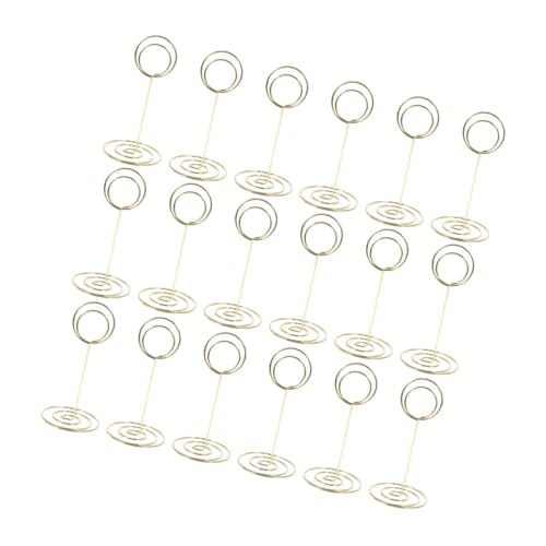 Gatuida 30 Stück Kreative Memo Clip Halter Goldfarbene Runde Karte Fotohalter für Schreibtisch Dekorativer Stabiler Organizer für Büro Zuhause Schule Gatuida 30 Stück Kreative Memo Clip Halter Goldfarbene Runde Karte Fotohalter für Schreibtisch Dekorativer Stabiler Organizer für Büro Zuhause Schule von Gatuida