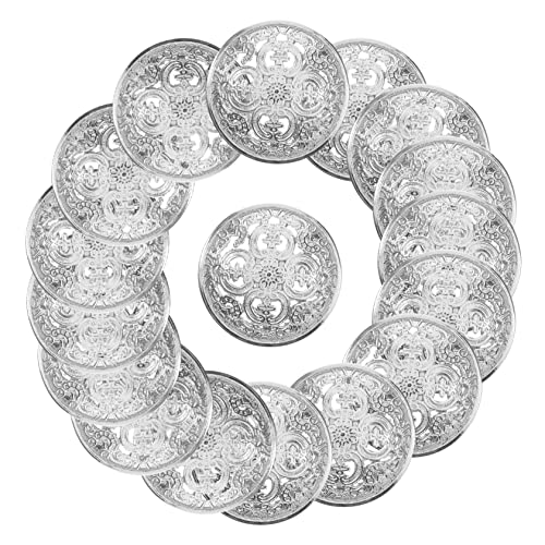 Gatuida 30 Stück Metallknöpfe Knopf hohle Jackenknöpfe Nähenvorräte Splitter Herstellung Tasten dekorative Bastelknöpfe Mantelknöpfe aus Metall Kleidungsknöpfe Kleine Knöpfe Silber Gatuida 30 Stück Metallknöpfe Knopf hohle Jackenknöpfe Nähenvorräte Splitter Herstellung Tasten dekorative Bastelknöpfe Mantelknöpfe aus Metall Kleidungsknöpfe Kleine Knöpfe Silber von Gatuida