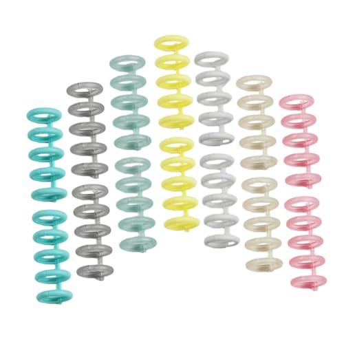 Gatuida 30 Stück Teiliges Bunte Kunststoff Buchbinderinge Flexible Loose Leaf Ringe für Notizbücher Scrapbooking Karteikarten Langlebig und Praktisch für Einfache Seitenbindung Gatuida 30 Stück Teiliges Bunte Kunststoff Buchbinderinge Flexible Loose Leaf Ringe für Notizbücher Scrapbooking Karteikarten Langlebig und Praktisch für Einfache Seitenbindung von Gatuida