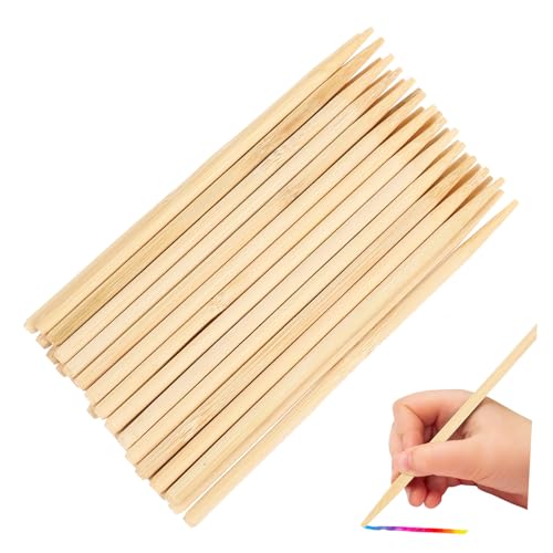 Gatuida 30 Stück Teiliges Holzstäbe für Scratch Painting Stifte Premium Polierte Bambus Kratzstifte für DIY Kunstprojekte Sicher und Vielseitig Einsetzbar Gatuida 30 Stück Teiliges Holzstäbe für Scratch Painting Stifte Premium Polierte Bambus Kratzstifte für DIY Kunstprojekte Sicher und Vielseitig Einsetzbar von Gatuida